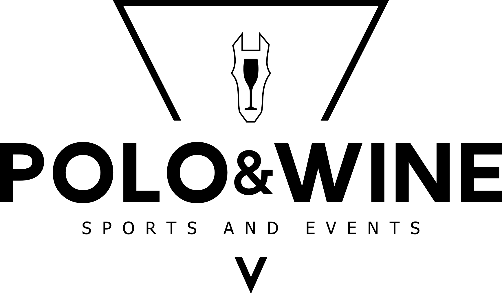 POLO AND WINE - LOGO NEGRO RGB - PNG